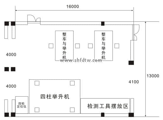 汽車整車檢測與維修實訓(xùn)中心方案