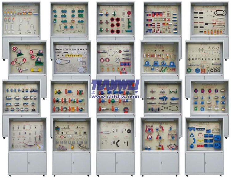 機械零件示教陳列柜